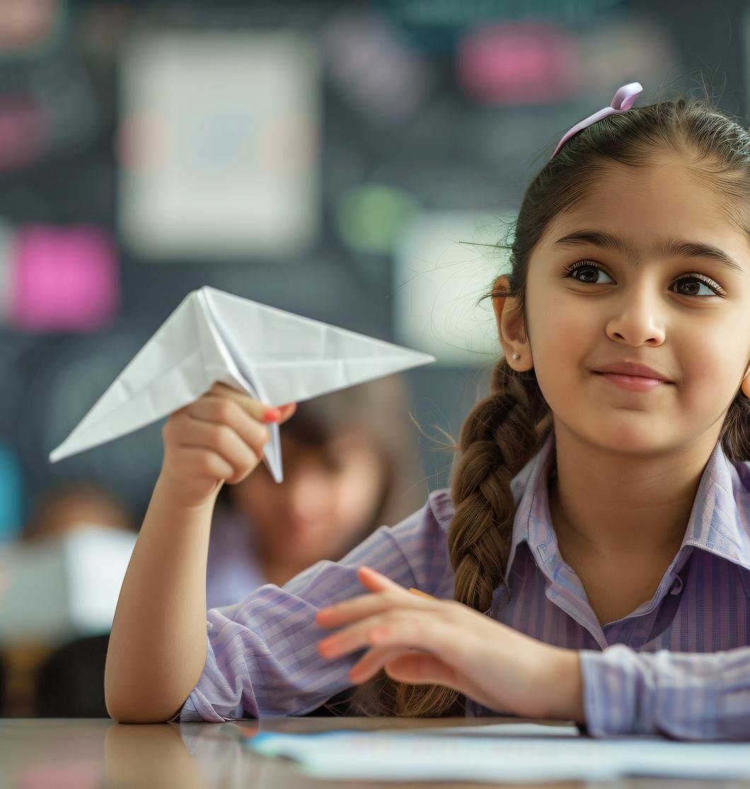 kid-playing-with-paper-plane